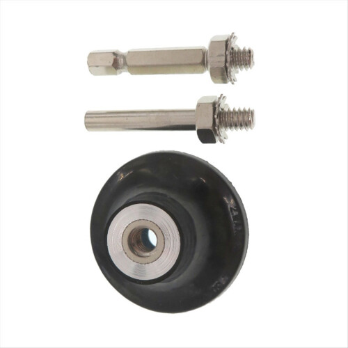 Suporte para disco de 2 polegadas com haste sextavada redonda de 1/4 de polegada para furadeira/matriz 2