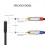 3,5 mm til lydkabel hun-han Y-splitteradapter til telefon 6