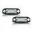 2 luci targa a LED bianche senza errori per S80 XC 1