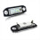 2 luci targa a LED bianche senza errori per S80 XC 8