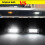 2 luci targa a LED bianche senza errori per S80 XC 7