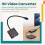 Cablu adaptor Micro-VGA, convertor video 1080P cu mufă audio USB 7