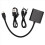 Cablu adaptor Micro-VGA, convertor video 1080P cu mufă audio USB 4