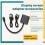 Cablu adaptor Micro-VGA, convertor video 1080P cu mufă audio USB 9