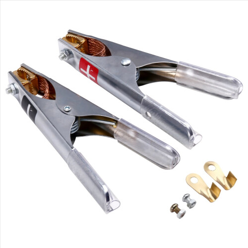 2 Pack Clip Car Clamps for Electrical Battery Fire Cable High Quality 2