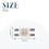 Chip LED SMD Pixel SK6812 MINI-E RGB (simile a WS2812B) da 100 pezzi 7
