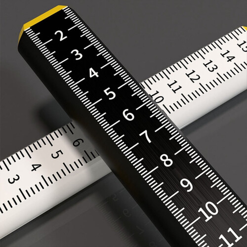 2Pcs Ceiling and Floor Tile Height Ruler, Measuring Ruler with Magneti 2