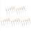 25pcs Felt Polishing Buffing Pad Head Set Rotary Tools for Accessories 9