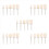 25pcs Felt Polishing Buffing Pad Head Set Rotary Tools for Accessories 8