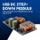 Módulo conversor USB DC 12V/24V para carregamento rápido QC3.0 para celular. 5