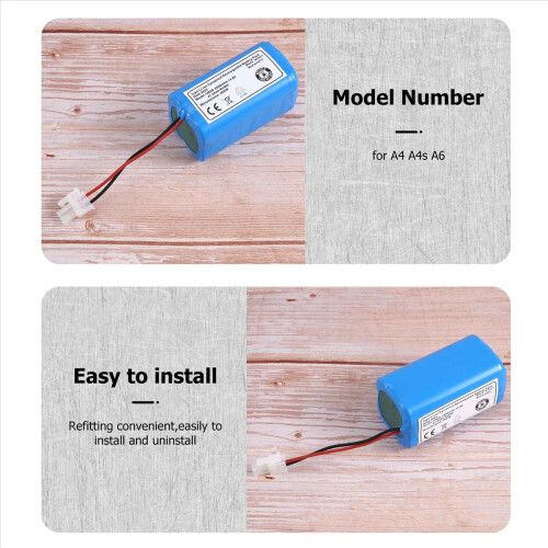 Oplaadbare batterij 14,8V 2600mAh Robotstofzuiger Accessoire 2