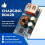 Módulo conversor USB DC 12V/24V para carregamento rápido QC3.0 para celular. 6