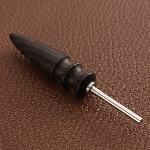 Leather Burnisher Bits Rotary Tool Pointed Tip Made of Solid Tropical 2
