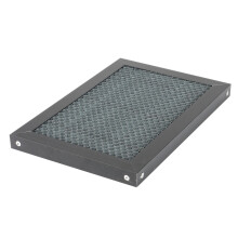 Pracovní stůl s voštinovou strukturou, plošina 300 x 200 mm pro laserové gravírování