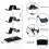 Controllerholder til headset, 3 niveauer, justerbar akryl gaming til U 3