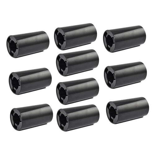 Pachet de 10 adaptoare pentru baterii AA la C, distanțiere AA, carcasă convertor (B) 1