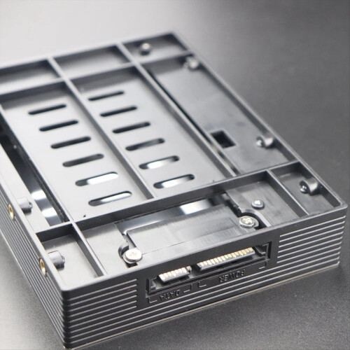 Rack móvel sem bandeja de 2,5 polegadas para disquete de 3,5 polegadas III 6Gbps 2