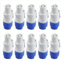 10 db 3 tűs Powercon csatlakozó jel bemeneti jack Beam Light S-hez