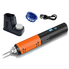 Przenośna bezprzewodowa lutownica elektryczna USB z wyświetlaczem cyfrowym LED