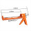 2PCS Caulking Tool, 10:1 Thrust Ratio, Caulk Tool No Drip, Hand for Gl 4