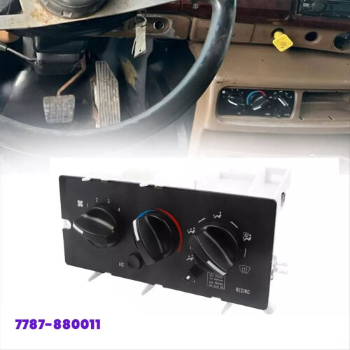 Module de panneau de commande de température de climatisation automobile 11-1225 7787-880011 pour 2