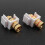Banana Jack Binding Post Insert with Black & Red Rings, Screw Type Aud 3