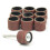51 stk. sandpapirring slipehode rull metall avrusting polering rund 11