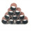 51 stk. sandpapirring slipehode rull metall avrusting polering rund 9