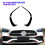 1Pair Front Bumper Lip Splitter Spoiler Strips for C-Class W206 C200 C 5