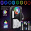 RGB LED Light Strip for / Slim Console, IR Remote/APP/USB 3 Methods, D 6