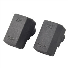x Transformator de potrivire a antenei cu prindere prin împingere, adaptor coaxial TV F 300/75 Ohm