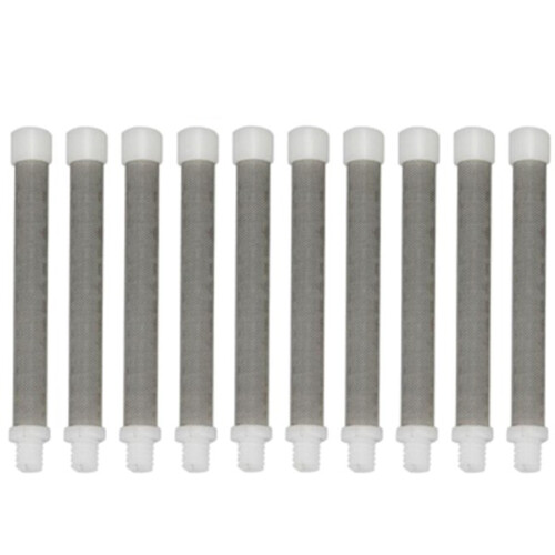 10 stk. luftfri filter 60 mesh 304 rustfrit stål til korrosionsbeskyttelse af maling