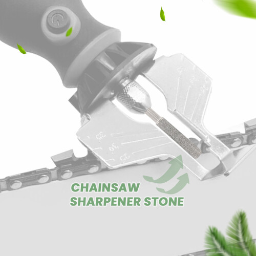 30 Pieces Chainsaw Sharpener Stone Burr Grinding File, Polishing Tool 2
