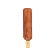 Solid Wooden Handle Acid Branch Wood Titanium Plated Diamond File Smal