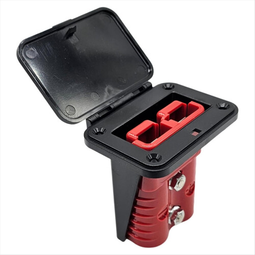 2PCS Plug Mounting Panel with Dust Cover, Base Cover,Compatible SB175 2