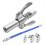 Quick Release Grease Coupler Fitting Hose Double Handle Tool Adapter Q 1