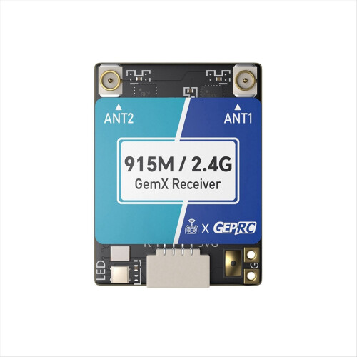 Elrs 915m/2.4g Gemx-mottaker Gemini dobbeltfrekvens FPV-traversdron