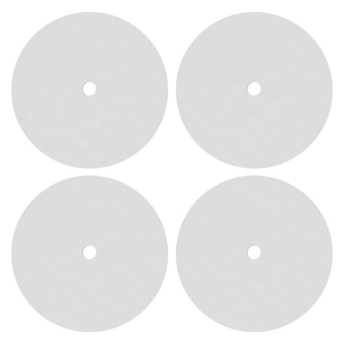 Conjunto de 4 discos de polimento diamantados com grãos 600, 800, 1200 e 3000, 15 cm (6 polegadas), para polimento plano.