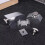 Aluminiumlegering Sandpappersställ Slipklämma Innerhörnplan Polering 10