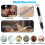 Electric Engraving Pen Kit,Cordless Rechargeable Grinding with 35 Bits 8