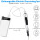 Electric Engraving Pen Kit,Cordless Rechargeable Grinding with 35 Bits 3