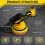 Cordless Car Buffer Polisher for 20V Battery 8Variable Speed 3500RPM D 6