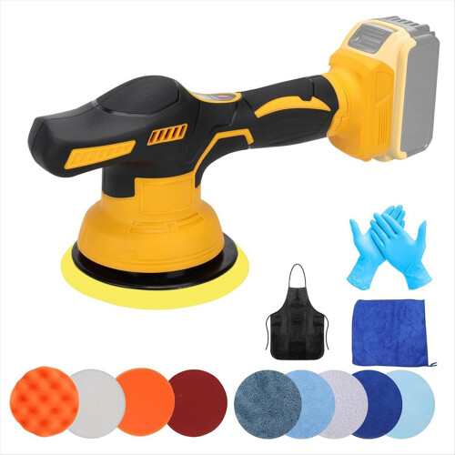 Cordless Car Buffer Polisher for 20V Battery 8Variable Speed 3500RPM D 2