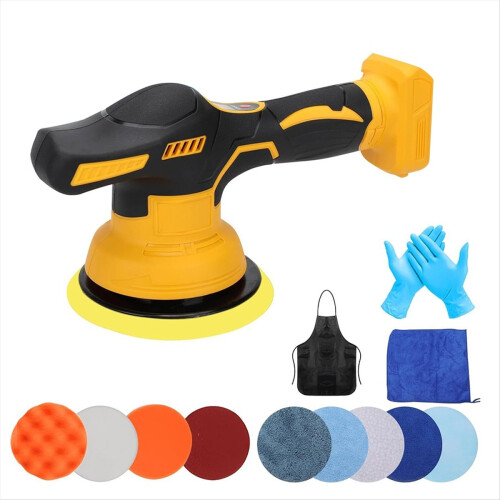 Cordless Car Buffer Polisher for 20V Battery 8Variable Speed 3500RPM D 1
