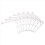 Clips de cortina de plástico transparentes para persianas verticais, 3,5 polegadas (8,9 cm). 5