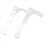 Clips de cortina de plástico transparentes para persianas verticais, 3,5 polegadas (8,9 cm). 9