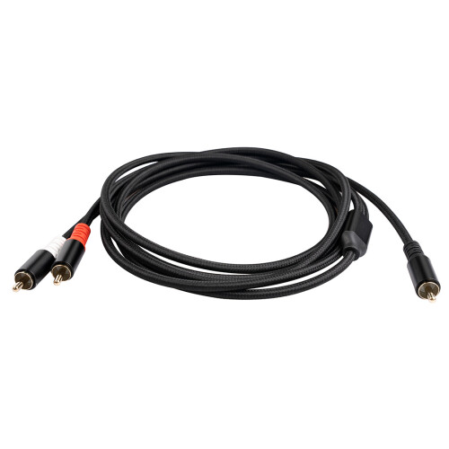 Καλώδιο προσαρμογέα Y για Subwoofer 1X σε 2X RAC Audio 1 2 Καλώδιο ενισχυτή ισχύος 1