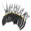 8PCS Mini Pliers Set Long Nose with Teeth Flat Jaw Round Diagonal Wire 6