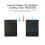 Custodia per HDD USB 3.0 da 2,5 pollici e 3,5 pollici, supporto SSD portatile, supporto UASP B 6