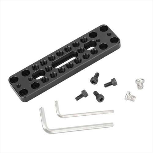 Extensie placă de bază pentru cameră Placă lungă pentru brânză cu multiple 1/4 inch-20 1